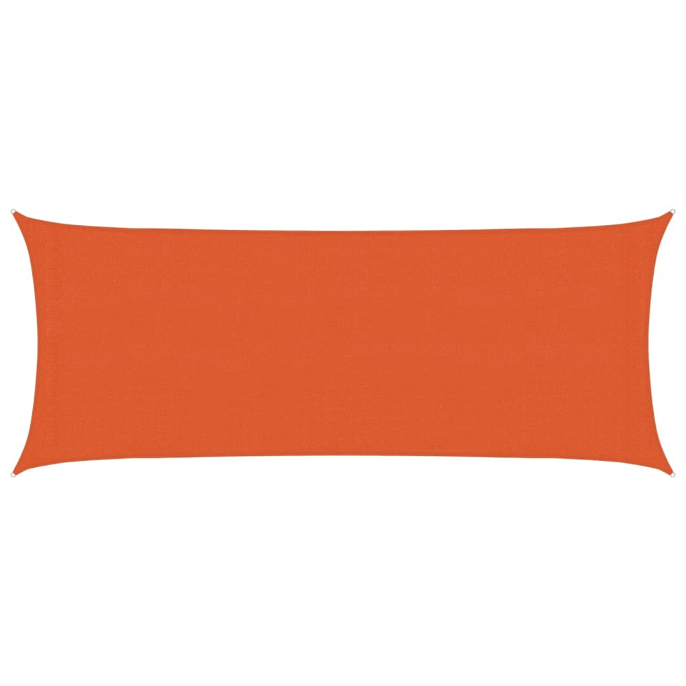 Voile d'ombrage 160 g/m² orange 2x5 m pehd