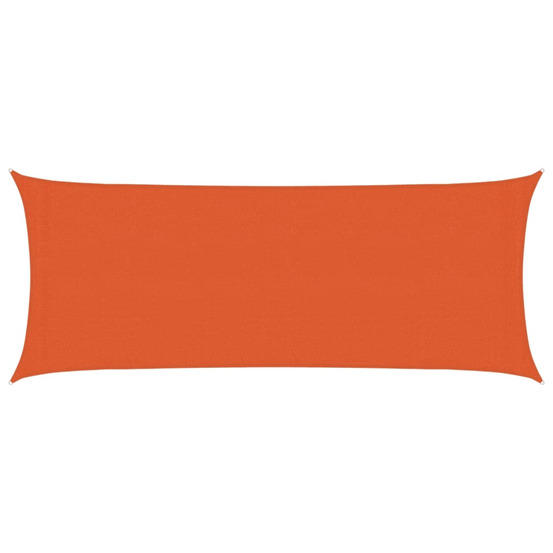 Voile d'ombrage 160 g/m² orange 2x5 m pehd
