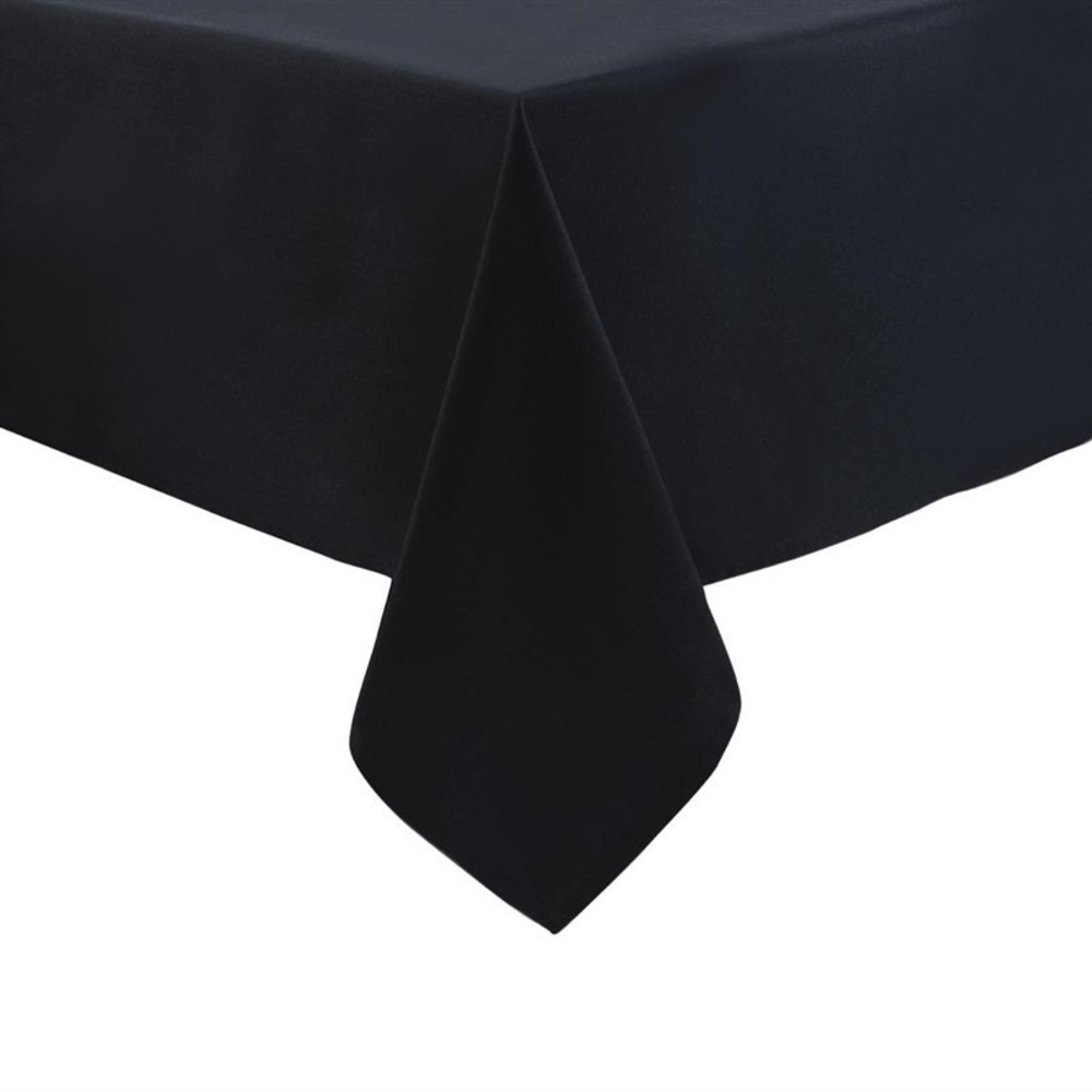 Nappe noire en polyester 900 x 900 mm - mitre