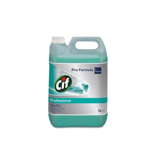 Nettoyant liquide multisurface cif pro formula oxy-gel océan 5l