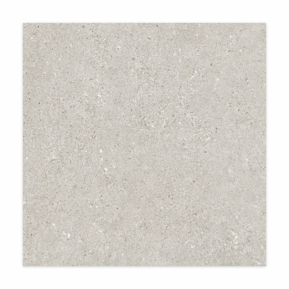 Carrelage effet béton gris silver 100x100x2 cm arvelis - sol extérieur (vendu par carton de 1 m²) - ro'ma carrelage