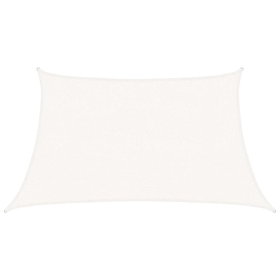 Voile d'ombrage 160 g/m² blanc 3/4x2 m pehd