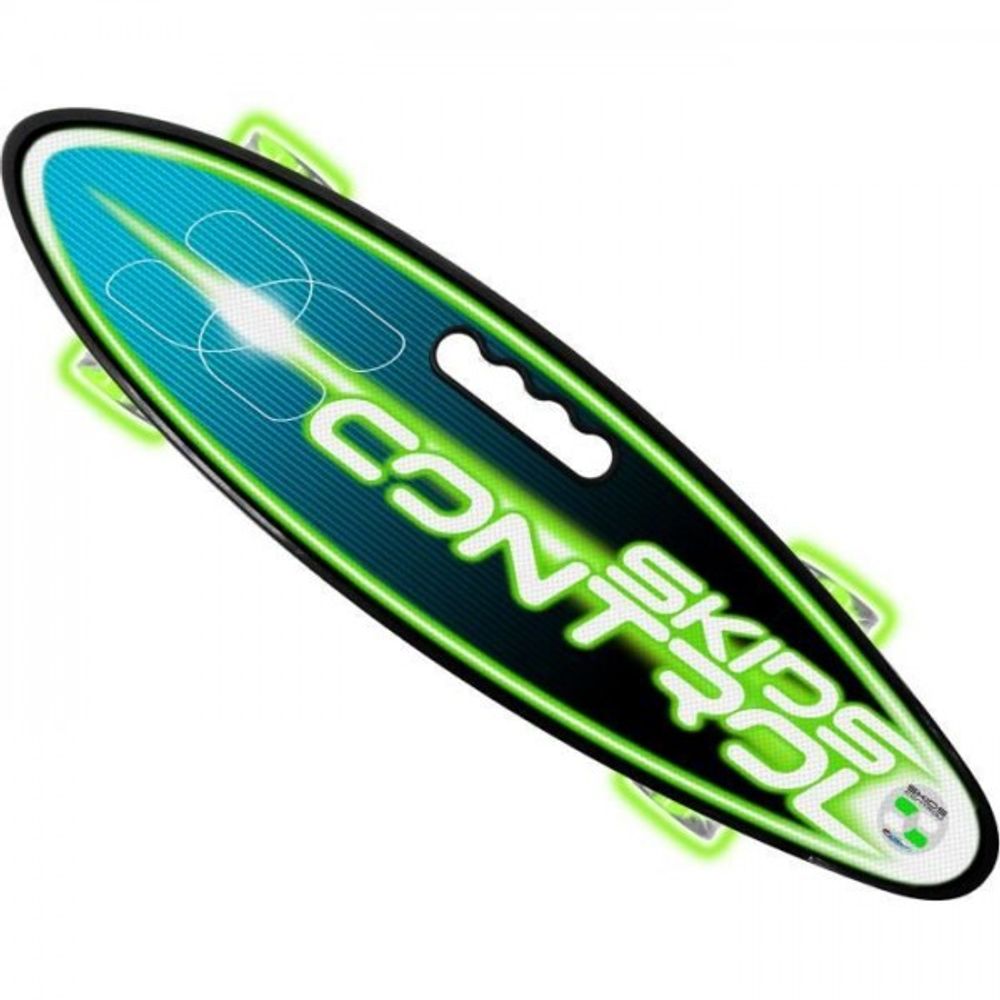 Skateboard 24 x 7 skids control avec poignée et roues lumineuses