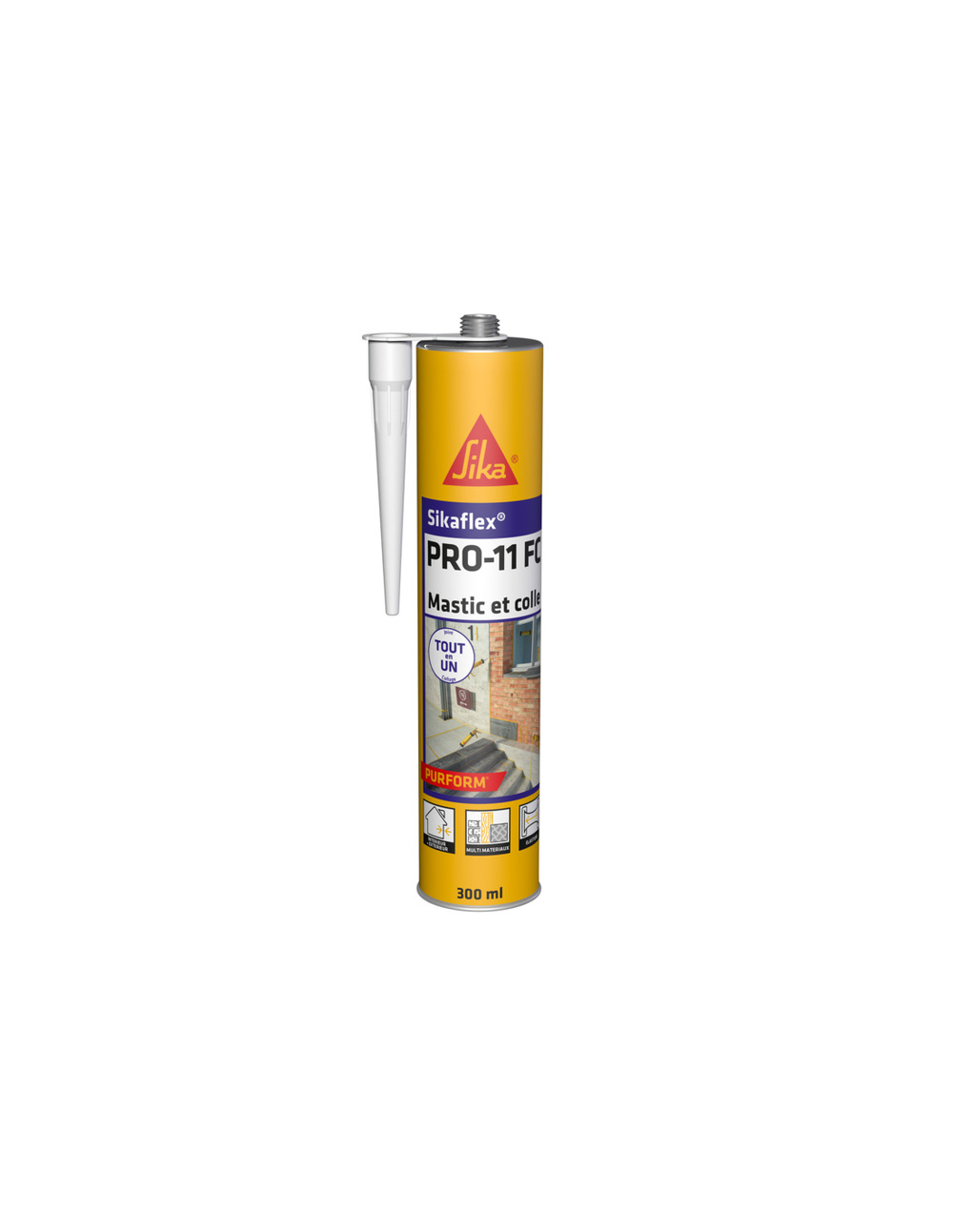 Sikaflex pro-11 fc purform 300ml - 169541 - blanc - sika