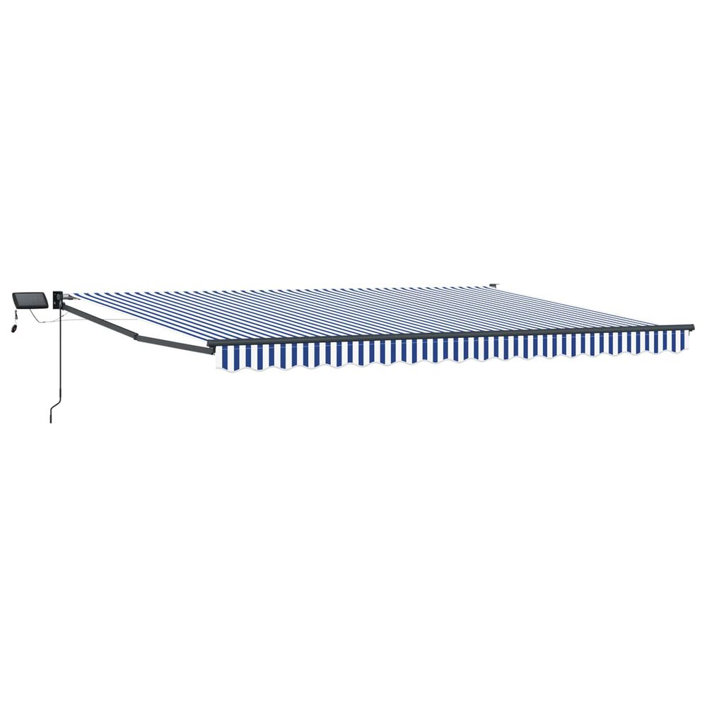 Store rétractable manuel avec leds 4 x 2 m