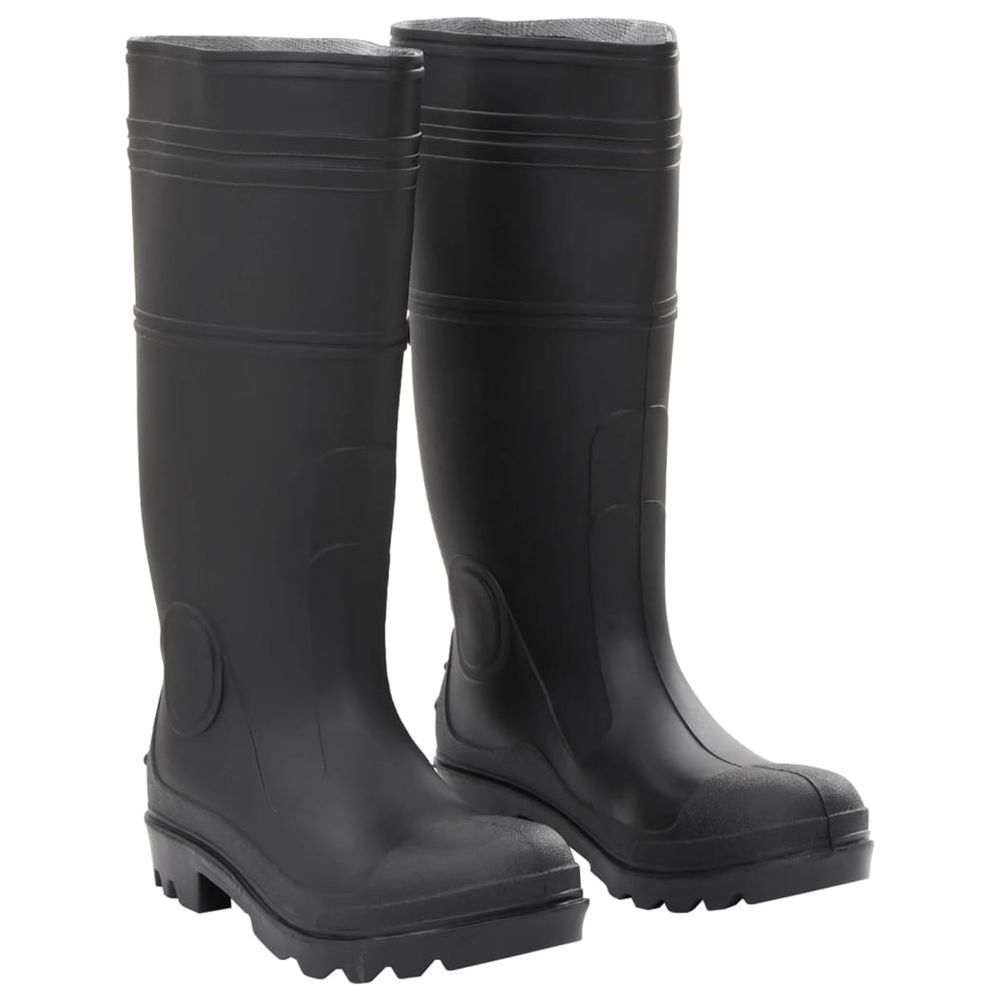 Bottes de pluie noir taille 39 pvc