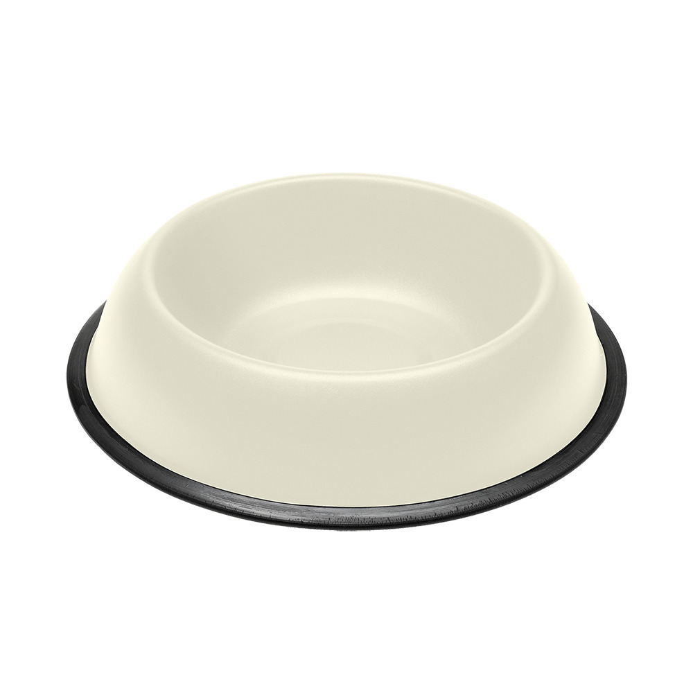 Ecuelle en métal pour chiens et chats, mira kc 72, avec caoutchouc antidérapant