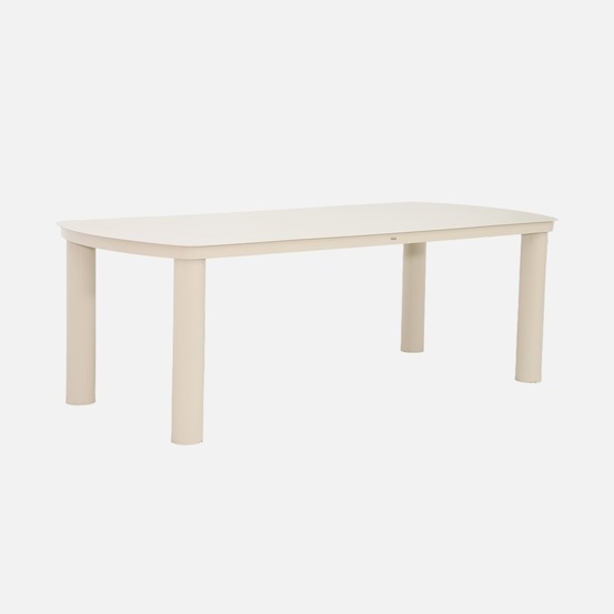 Table de jardin aluminium 10 places, 225 x 100 x 75,5 cm - zaro