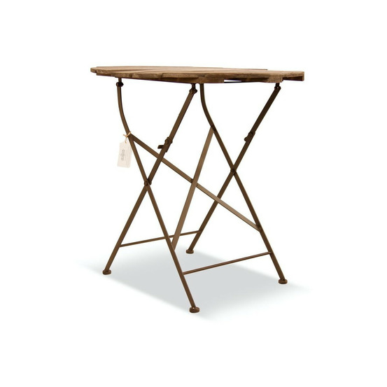 Table à manger 2 places bois marron - décoration d'autrefois