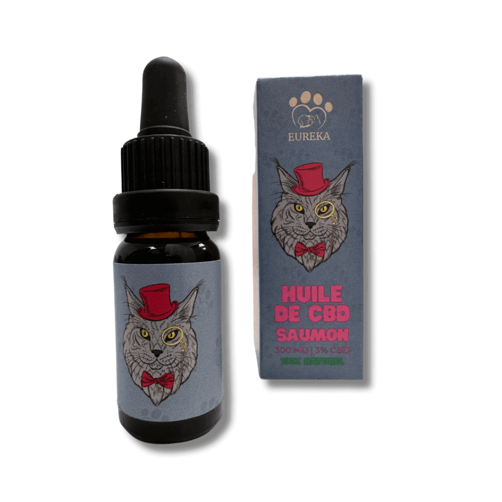 Huile Bien-Être pour Chat 3% Saveur Saumon