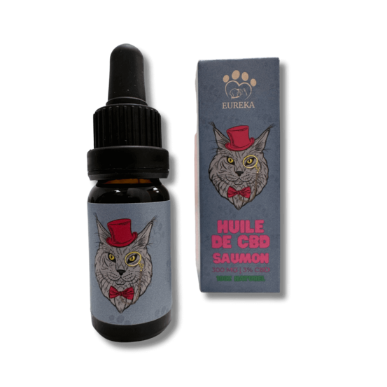 Huile Bien-Être pour Chat 3% Saveur Saumon