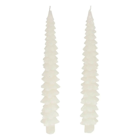 Lot de 2 bougies bâton