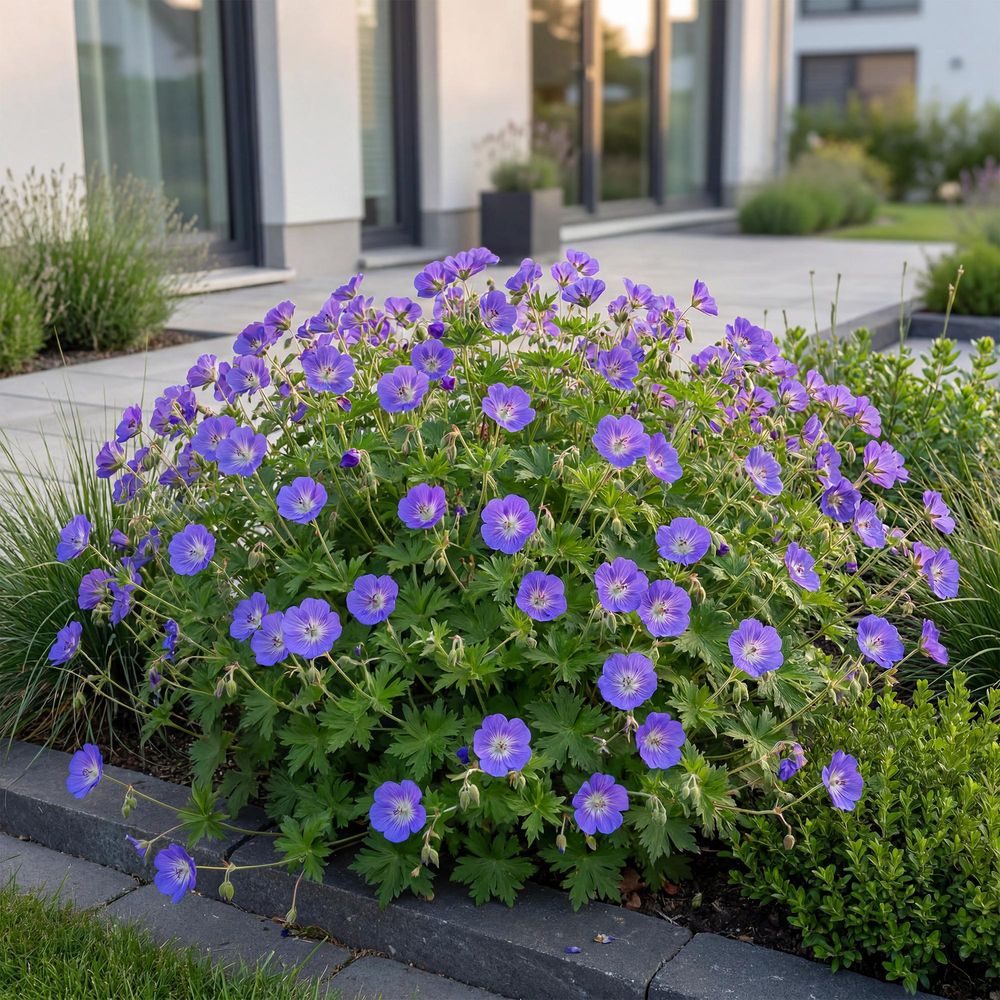 Géranium vivace 'rozanne' - pot 11 cm - hauteur 25 cm - plante d'extérieur