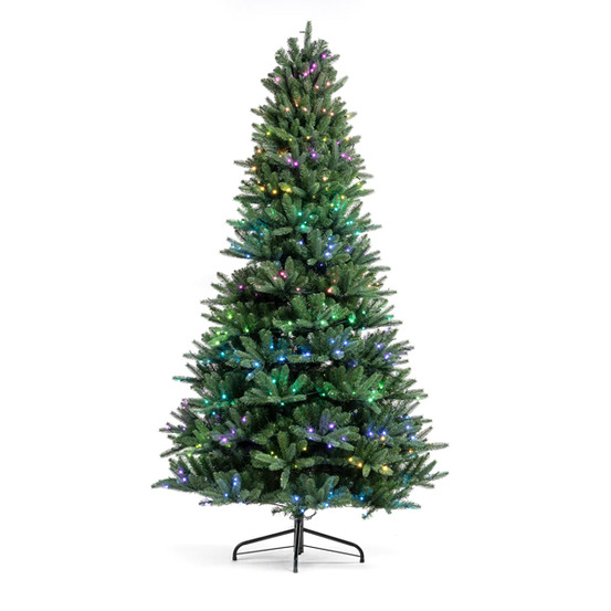 Sapin connectée ip20 1,5m 270 leds multicolores rgb twinkly pre lite tree