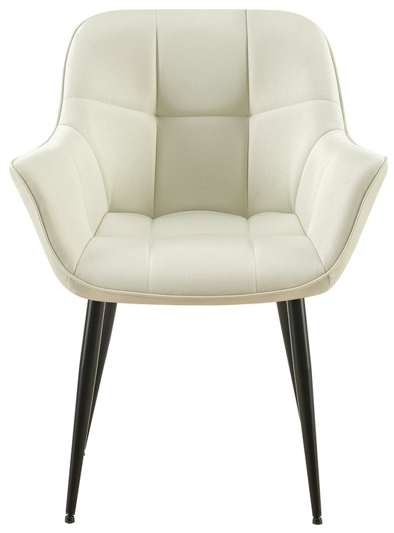 Chaise de salle à manger en tissu roseville