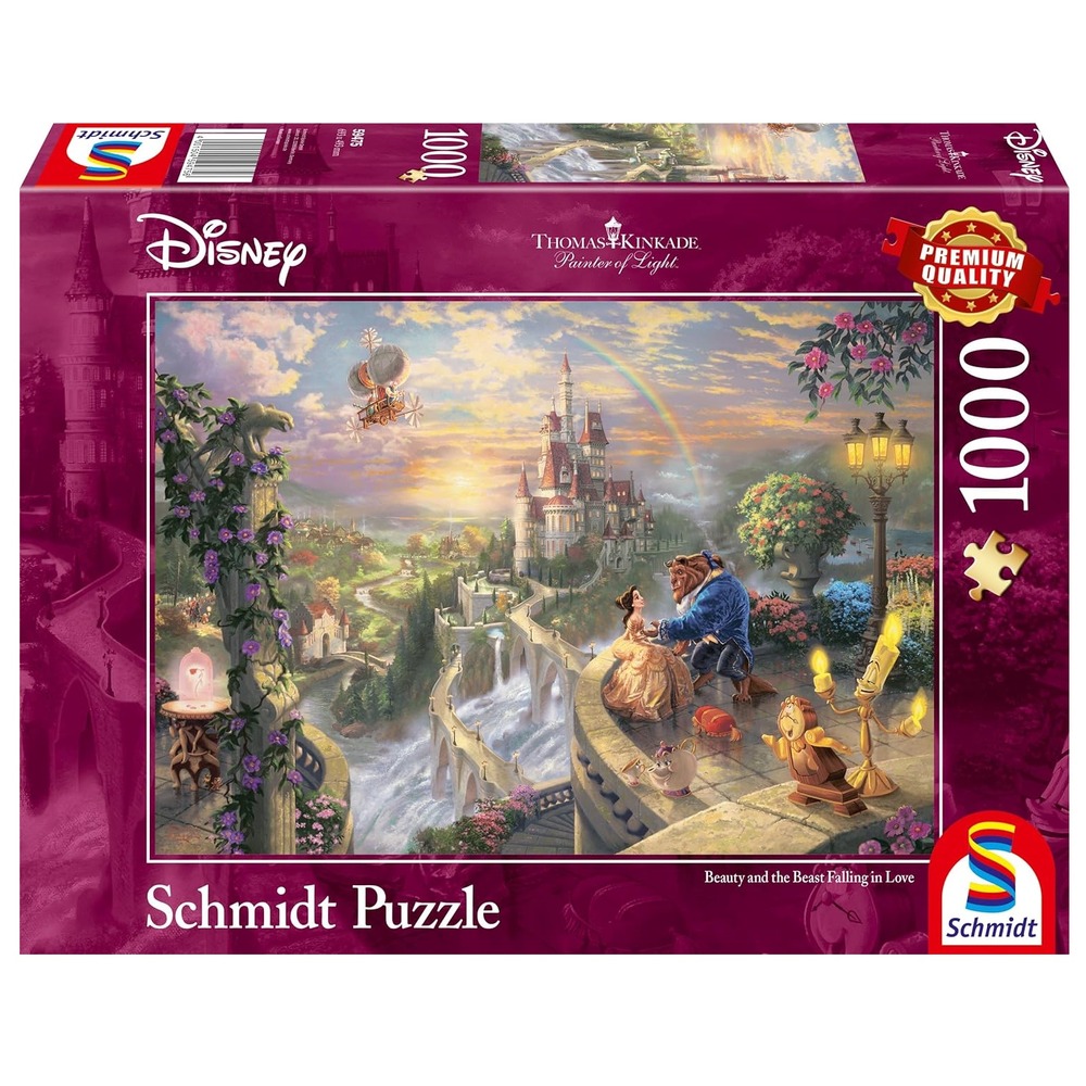 Puzzle la belle et la bête 1000 pcs