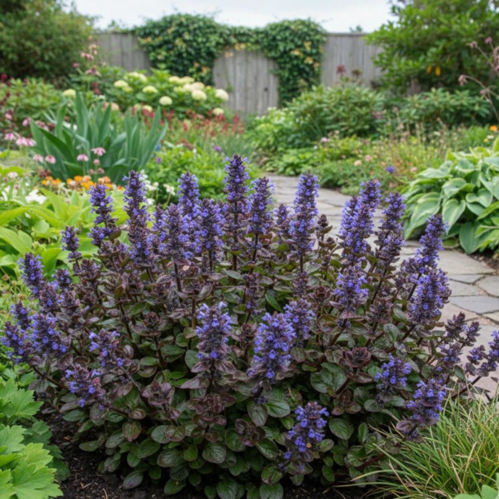 Bugle rampante catlin's giant, ajuga lot de 5 godets