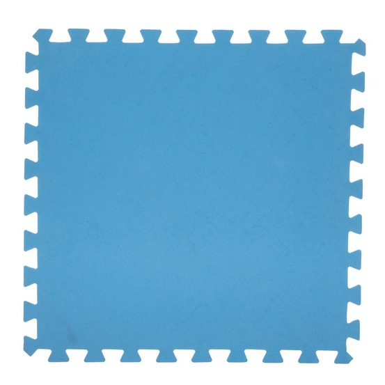 Tapis mousse 8 pièces piscine