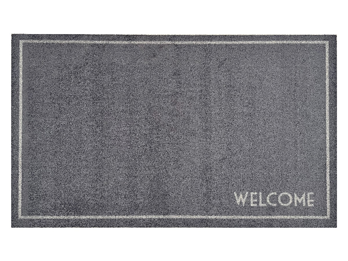Paillasson welcome gris - 66x120 cm