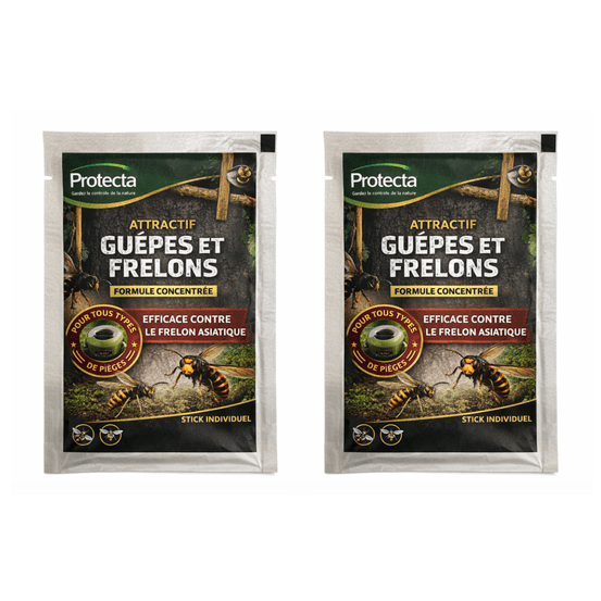 Lot de 2 stick attractif guêpes et frelons 50 ml