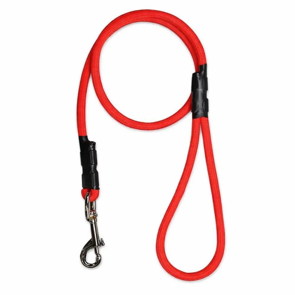 Laisse tubulaire hb dog biothane orange 120 cm