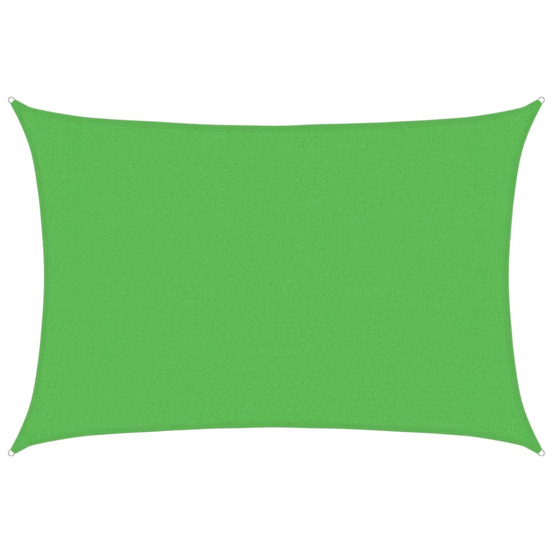 Voile d'ombrage 160 g/m² vert clair 3x5 m pehd