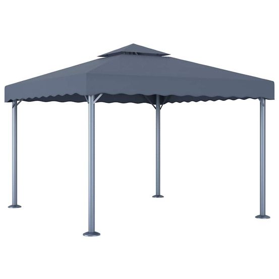 Tonnelle 300x300 cm anthracite aluminium