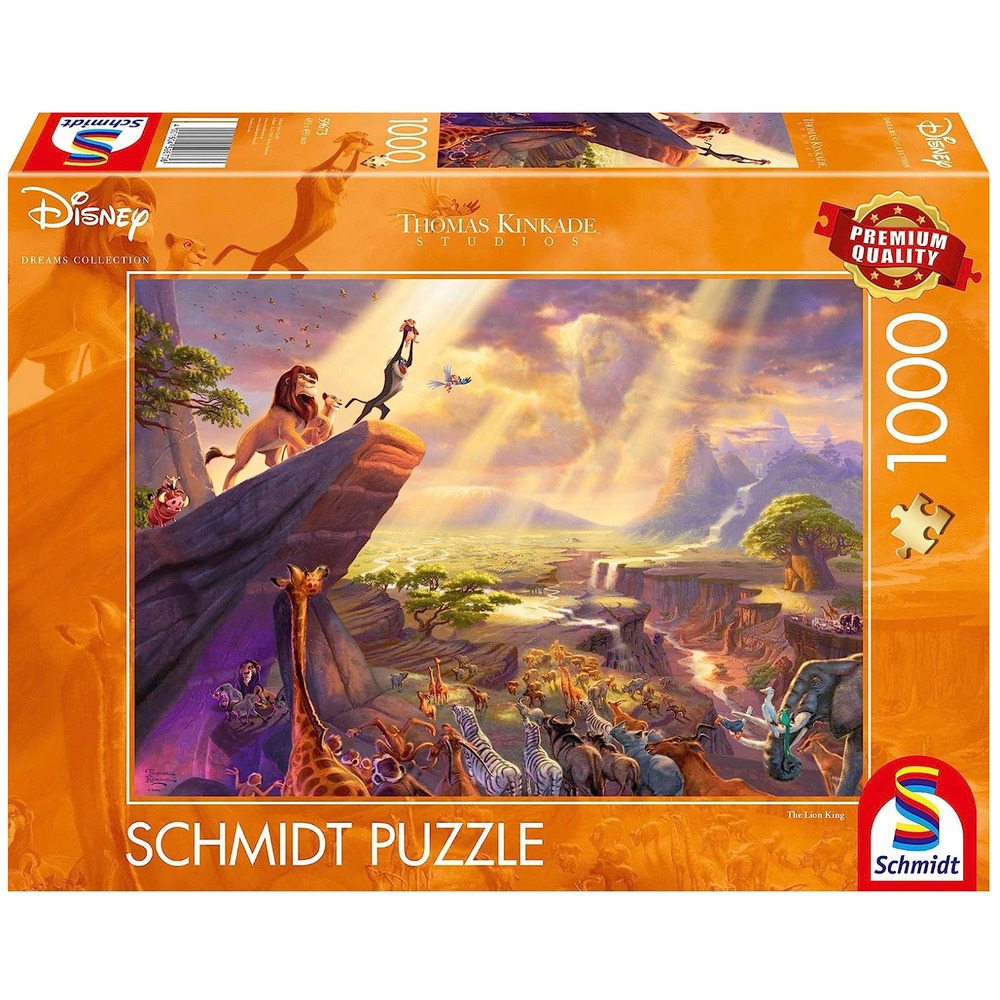 Puzzle le roi lion 1000 pièces