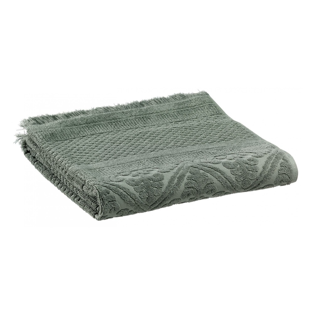 Drap de douche uni zoe thym 70 x 140 cm