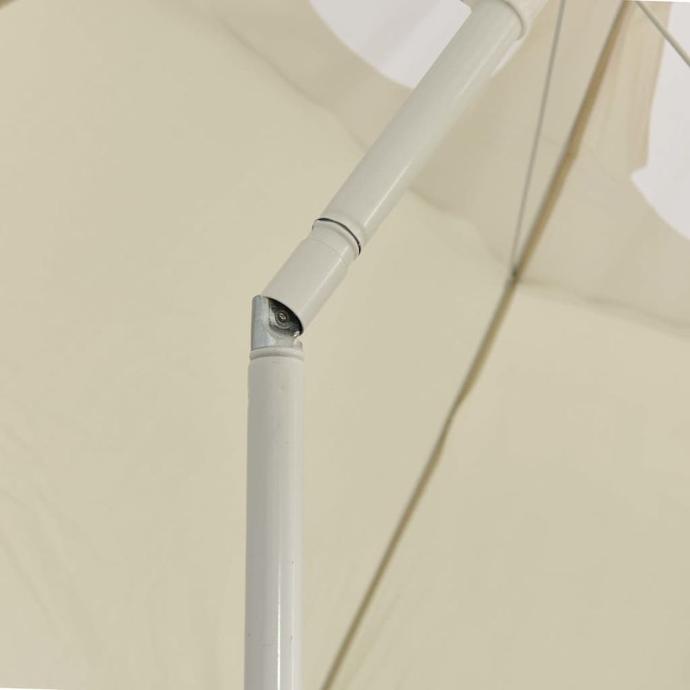 Parasol de plage jaune sable 300 cm