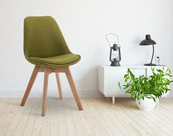 Chaise visiteur borneo v2 natura tissu