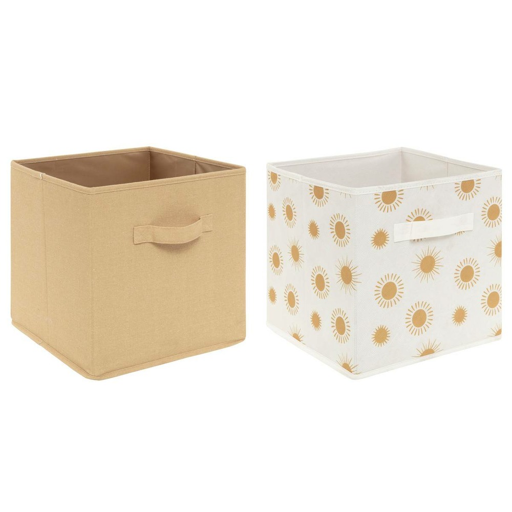 Set de 2 bacs rangements enfant 
