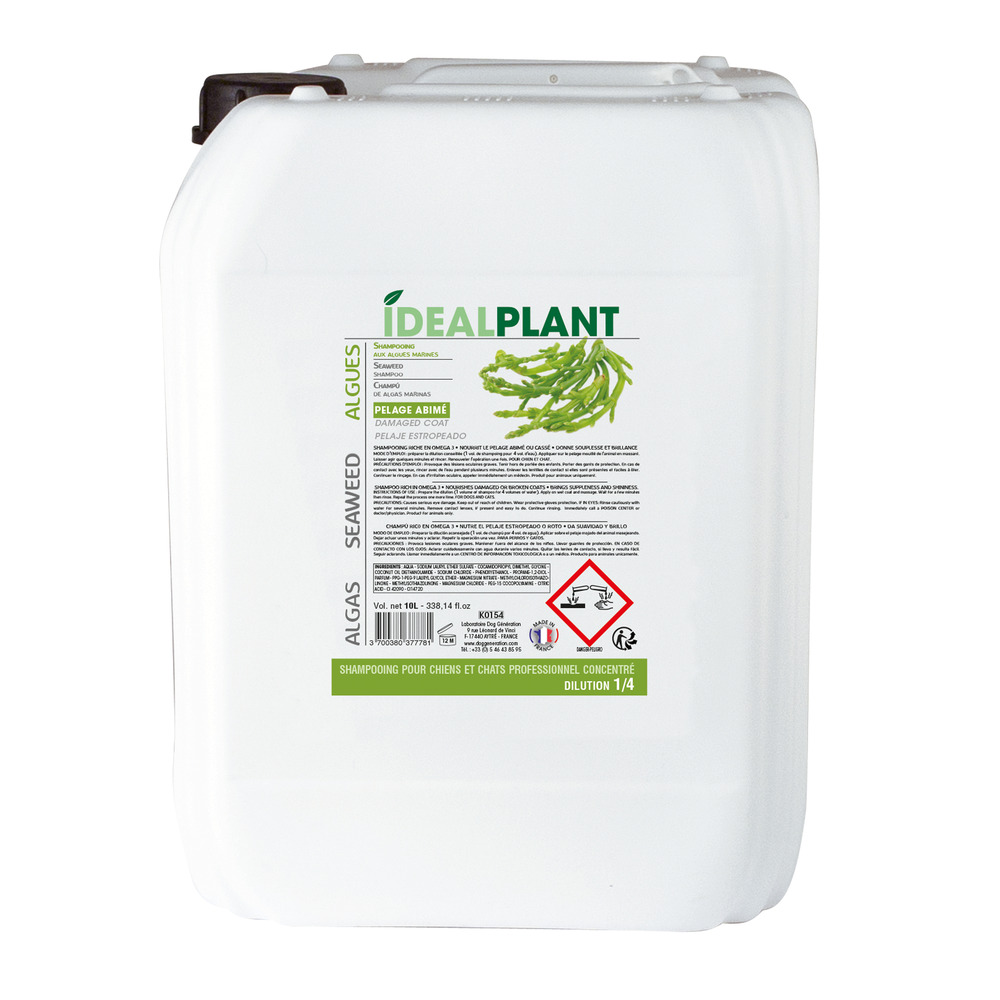 Shampoing aux algues marines idealplant