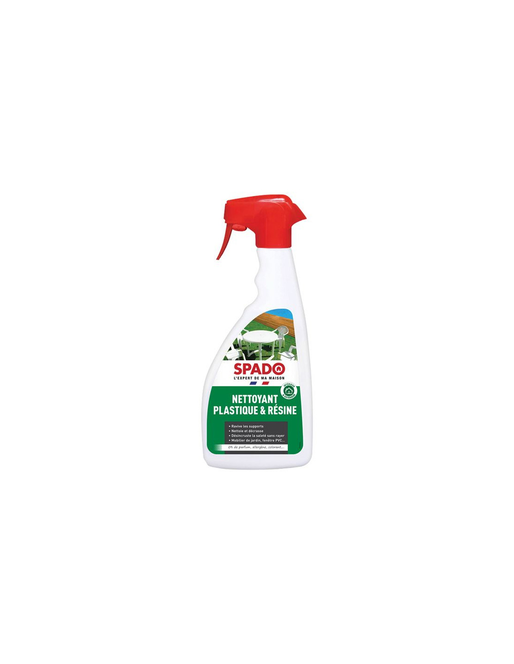 Nettoyant meuble de jardin plastique 500 ml - spado