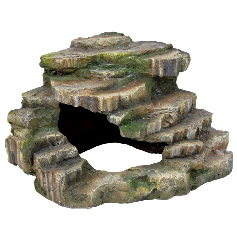 Roche d'angle 26 x 20 x 26 cm résine polyester