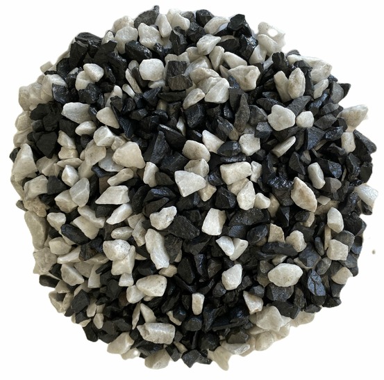 Lot de 4 sacs de 25 KG de gravillon panda 8/12