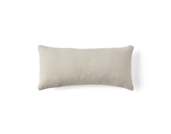 Alicante - coussin - en velours texturé - 28x58 cm