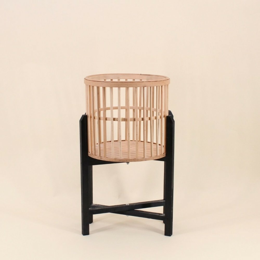 Cache-pot en bambou 48cm, eden