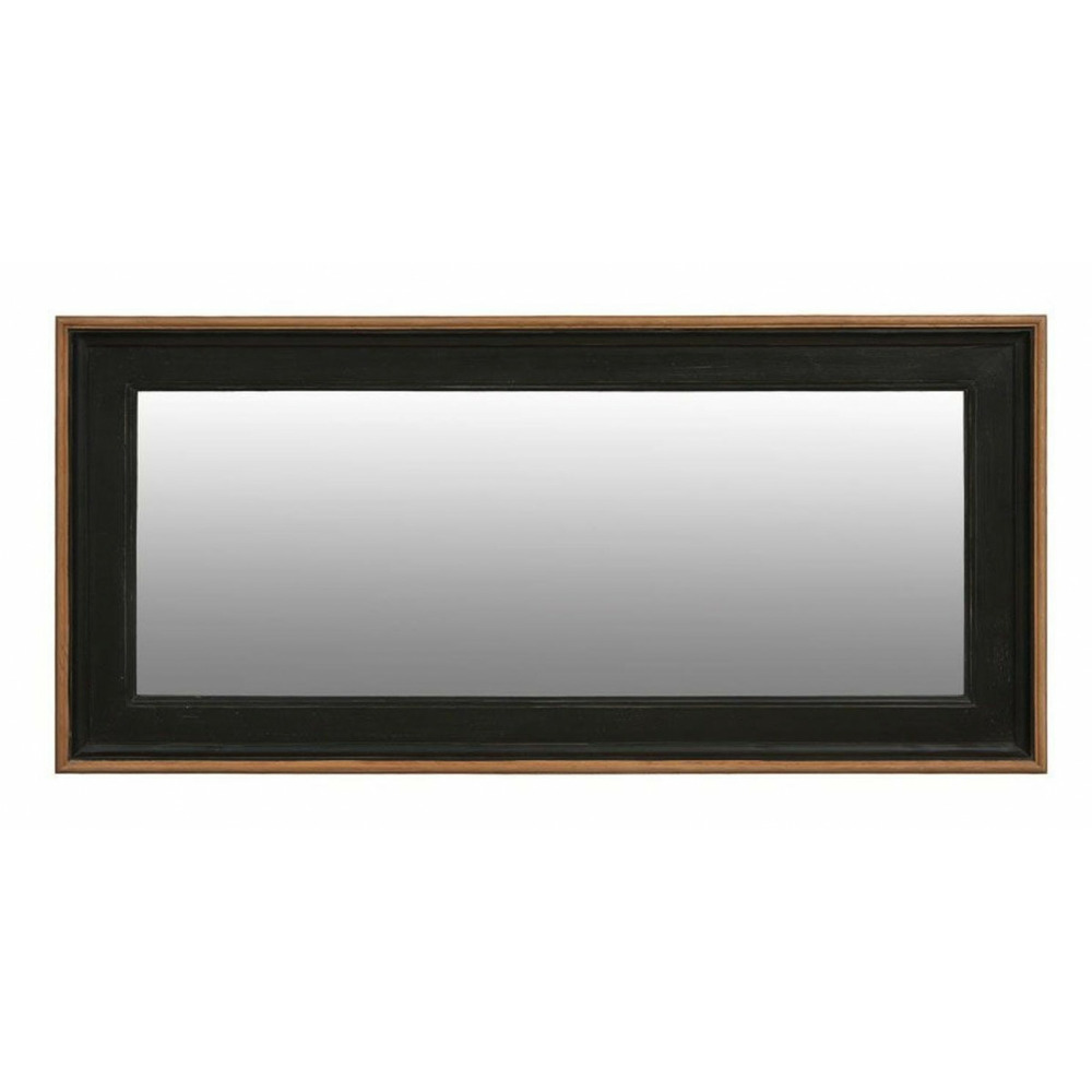 Miroir rectangulaire bois noir - esquisse interior's
