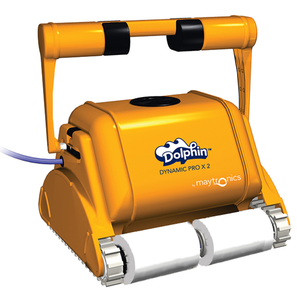 Robot electrique de piscine professionnel 25m brosse mousse - dynamic prox 2 gyro mousse