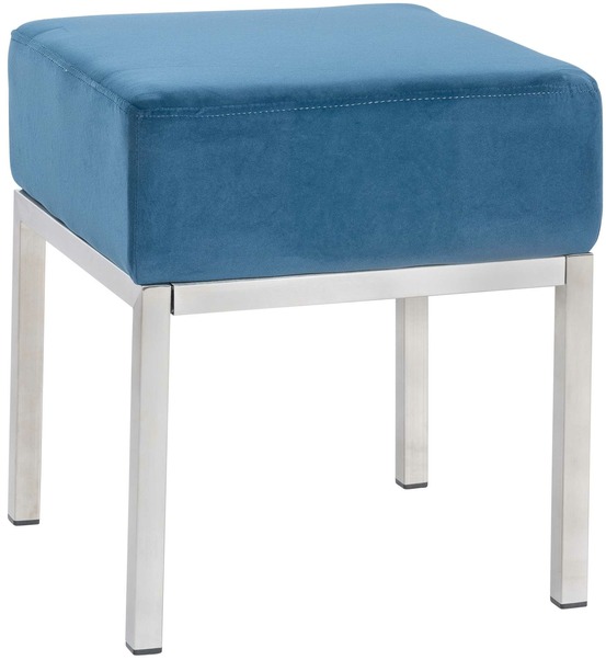 Tabouret en velours lamega