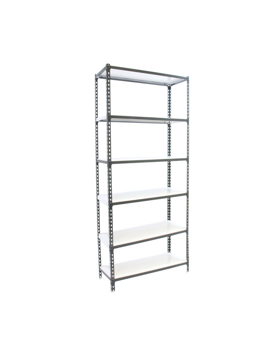 Etagère légère sans vis simonclick plus 6/400 antracite/blanc antracite/blanc 2500x1000x400 - simonrack