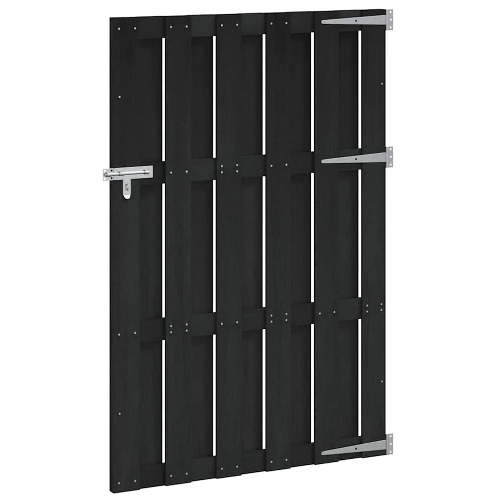 Portillon wpc 100x150 cm gris