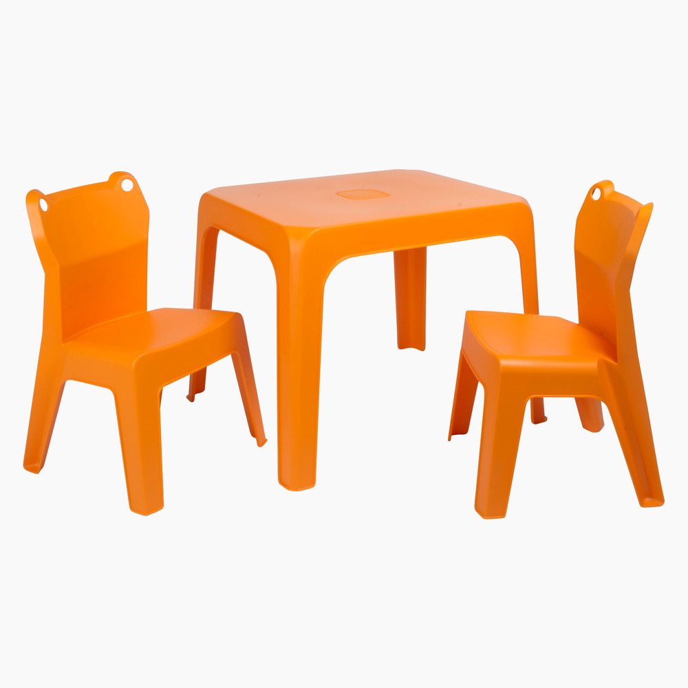 Ensemble 2 chaises et table pour enfants jan frog intérieur extérieur - resol