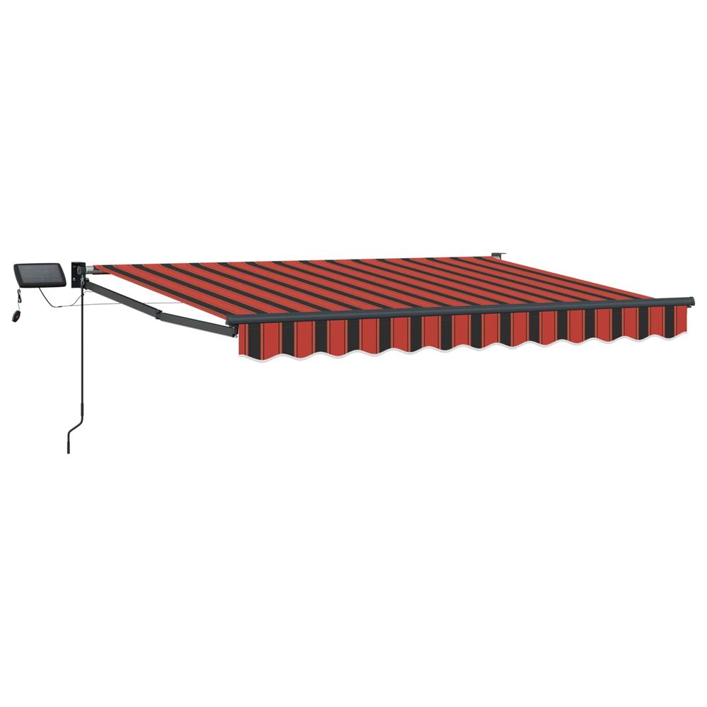 Store rétractable manuel avec leds 2,5 x 2 m