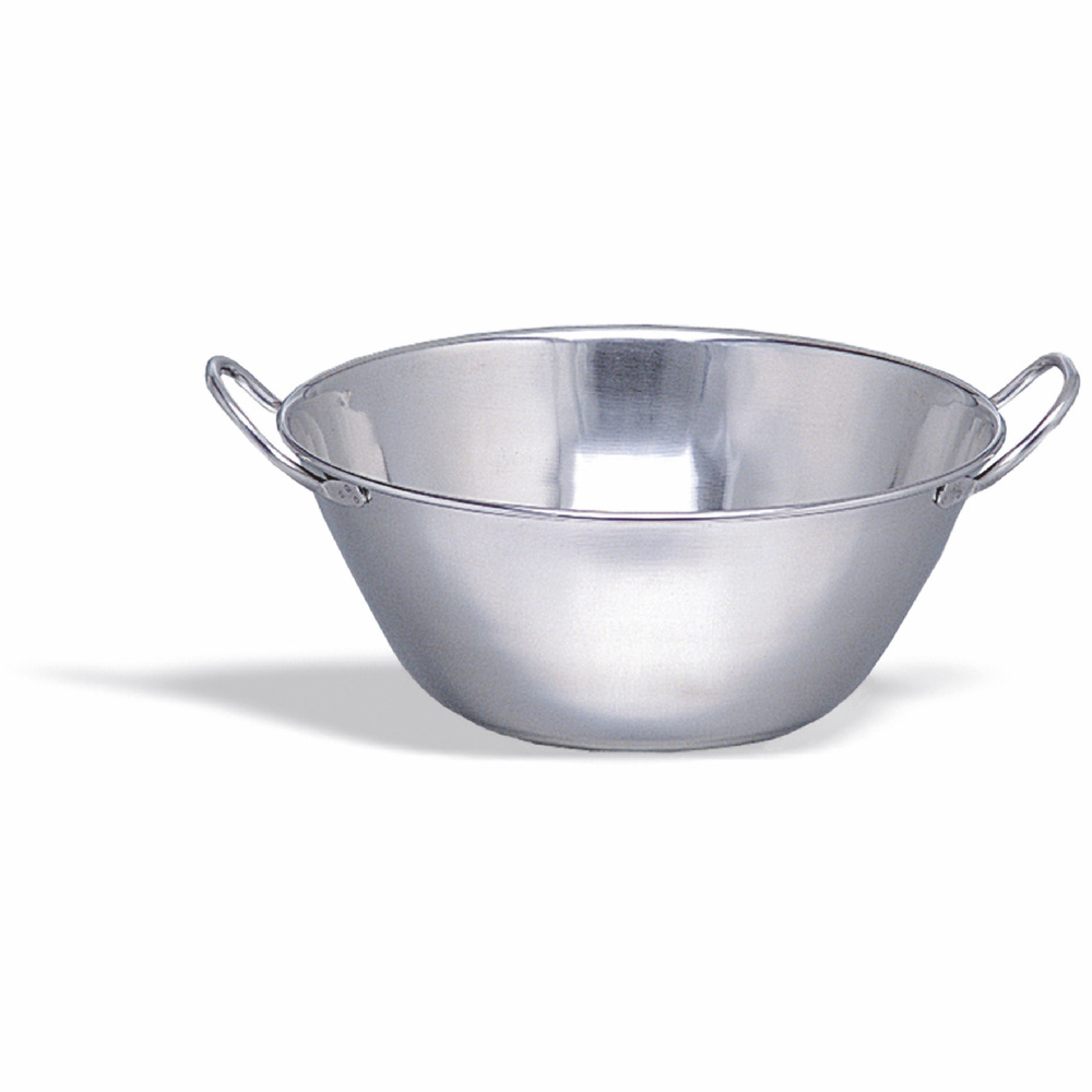 Bassine à fond bombé inox ø 25 à 50 cm - pujadas