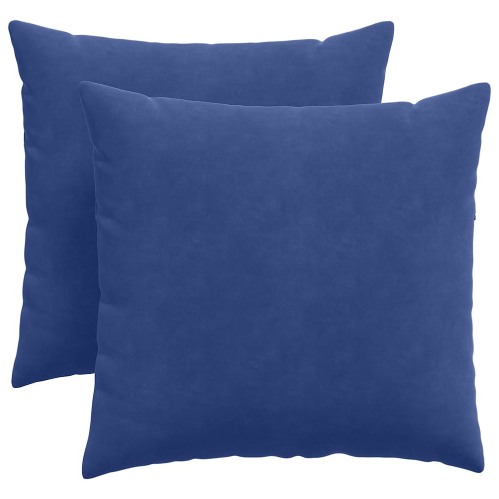 Coussins de canapé 2 pcs bleu police 45 x 45 cm