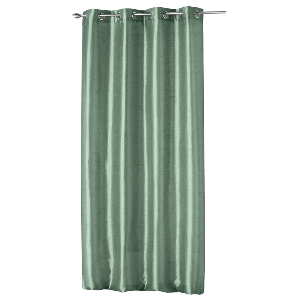 Rideau a oeillets tissu shantung shana