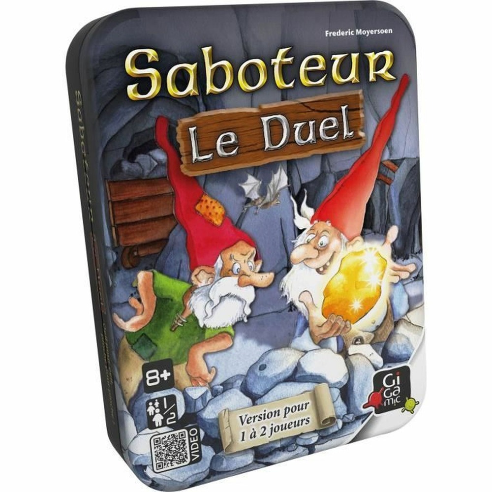 Jeu de plateau - gigamic - saboteur : le duel - stratégie et coups fourrés