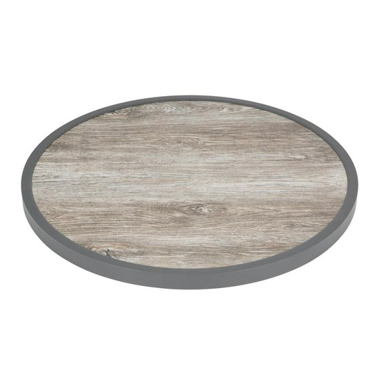 Plateau de table rond en verre trempé ø 580 mm - bolero